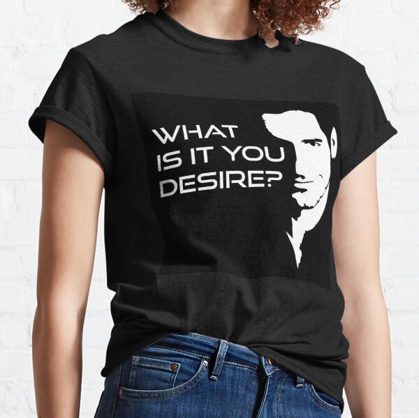 What is it you desire ? - Lucifer Morningstar Classic T-Shirt