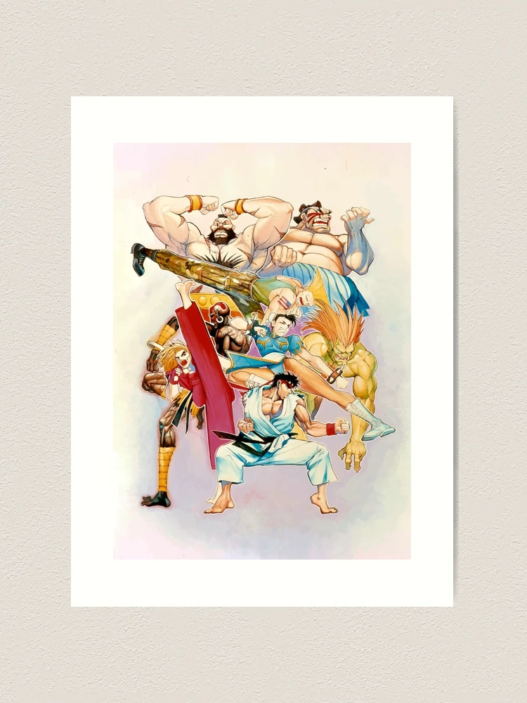Street fighter 2 classic characters