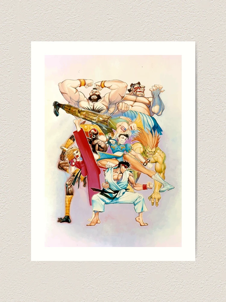 Street fighter 2 classic characters