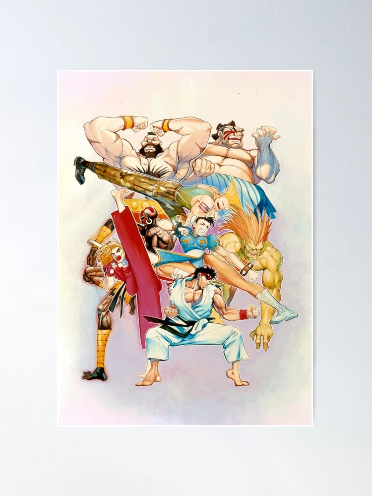 Street fighter 2 classic characters