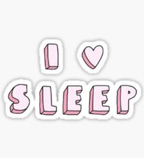 I <3 Sleep Sticker
