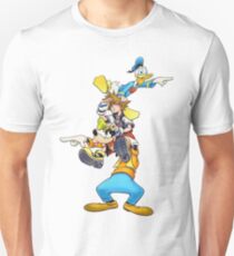 Kingdom Hearts: Where To Now? Slim Fit T-Shirt