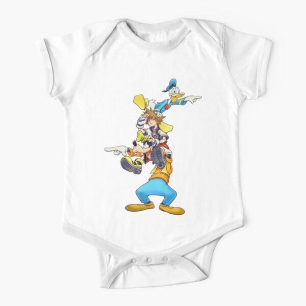 Kingdom Hearts: Where To Now? Short Sleeve Baby One-Piece