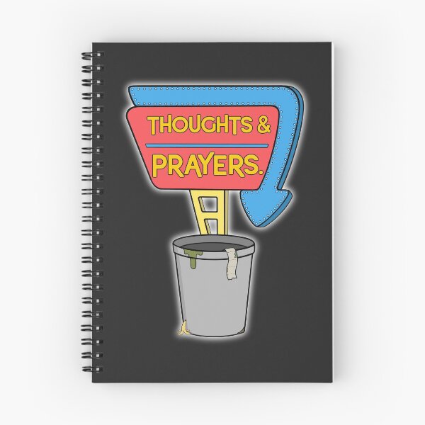 Item preview, thoughts and prayers designed and sold by BaconPancakes21.