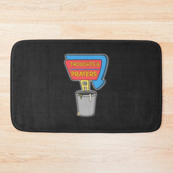 Item preview, thoughts and prayers designed and sold by BaconPancakes21.