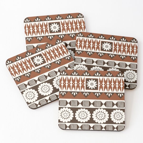 Item preview, Fijian Masi 2 - Neutrals designed and sold by lolomastudio.