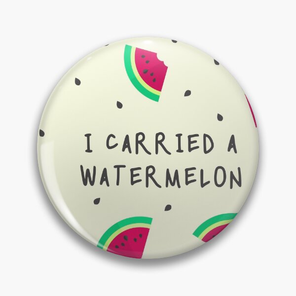 Item preview, Classic I Carried A Watermelon Funny Vintage designed and sold by artworkbyrihen.