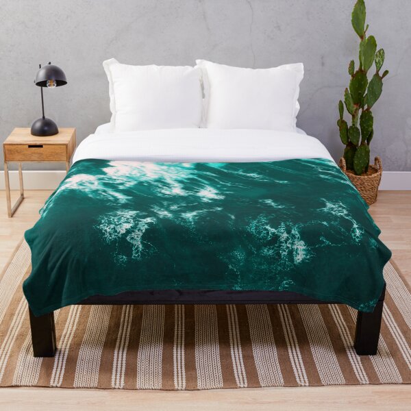 Item preview, ocean waves turquoise blue ocean waves designed and sold by Sunday Beach.