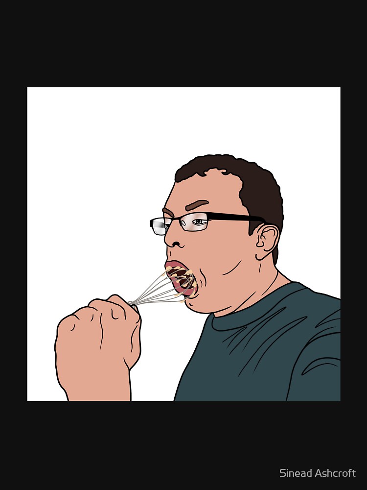 Dine With Me Whisk Guy" Active TShirt for Sale by