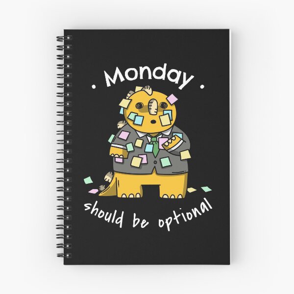 Item preview, Monday Should Be Optional. Hate Mondays. Funny. designed and sold by shirtdan.