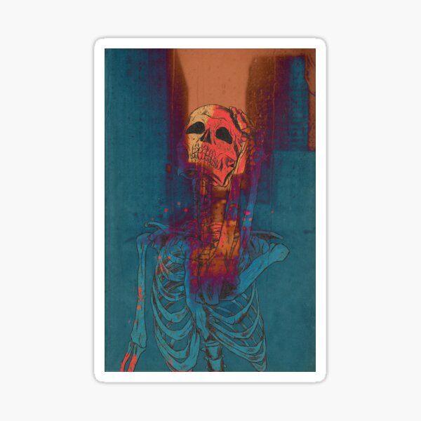 It’s all in your head Sticker