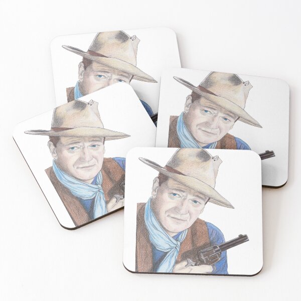 Item preview, John Wayne designed and sold by Paul Nelson-Esch Art.