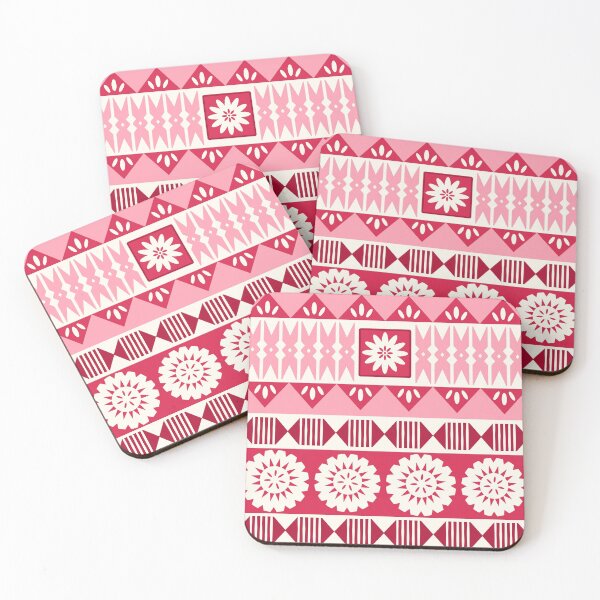 Item preview, Fijian Masi 2 - Pinks designed and sold by lolomastudio.
