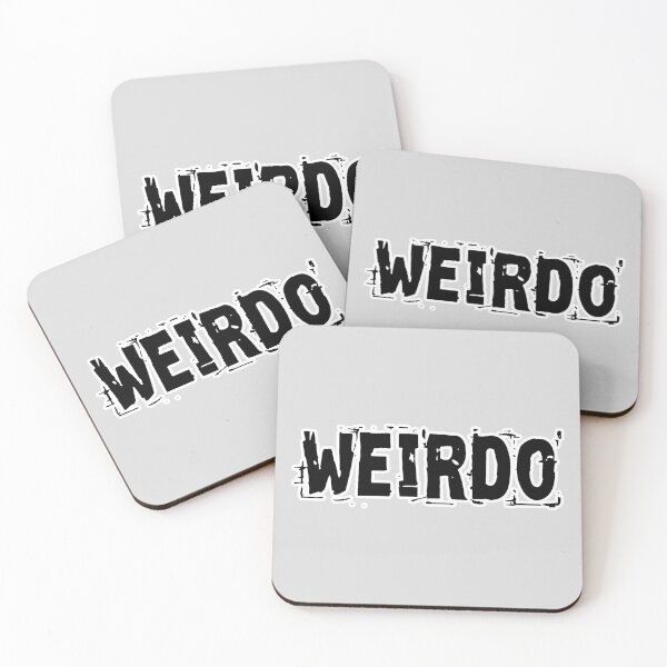 Item preview, WEIRDO - Black Writing 2 designed and sold by akaiawa.