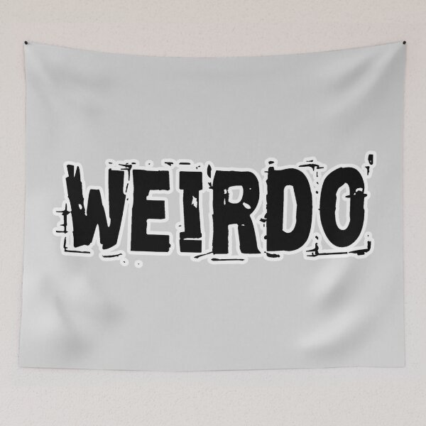 Item preview, WEIRDO - Black Writing 2 designed and sold by akaiawa.