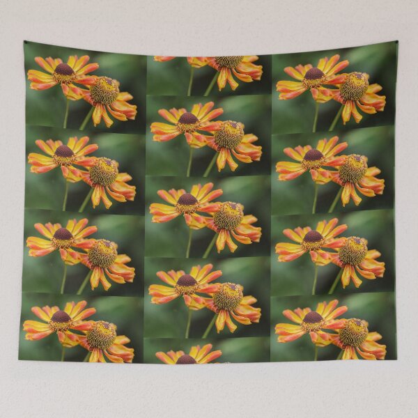 Item preview,  Heleniums in the rain. designed and sold by John Ray.