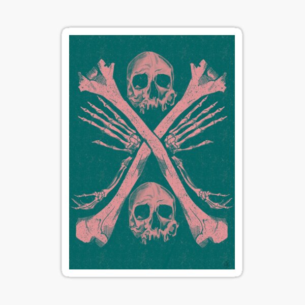 Sticks and Stones Sticker