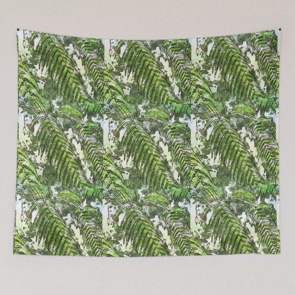 Item preview, 7 DAYS OF SUMMER- TROPICAL LEAVES -FACEMASKS, BACKPACKS AND TOTES designed and sold by 7 days of Summer.