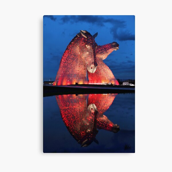 The Kelpies Canvas Print