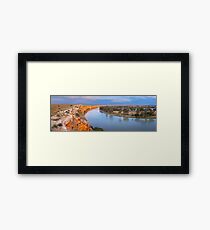 Murray River Big Bend, South Australia Framed Print