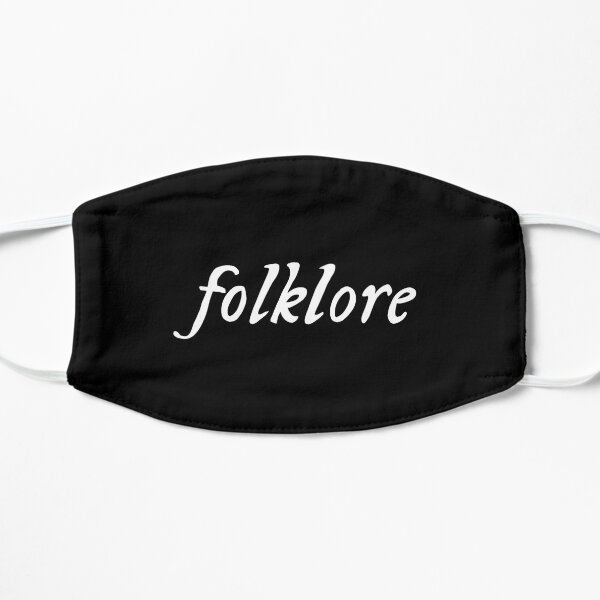 Folklore Taylor Swift Flat Mask