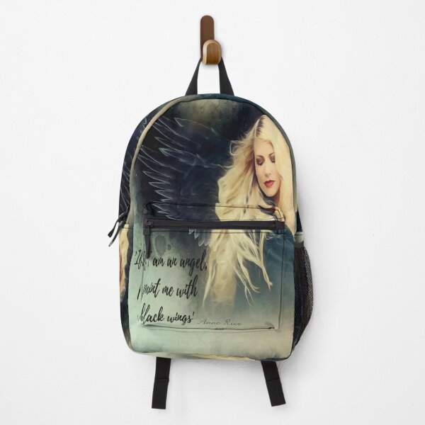 Gothic Angel | "If I am an angel paint me with black wings" Backpack