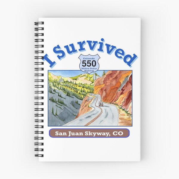 Item preview, I Survived Hwy 550 Colorado, San Juan Skyway designed and sold by MMc Buck.