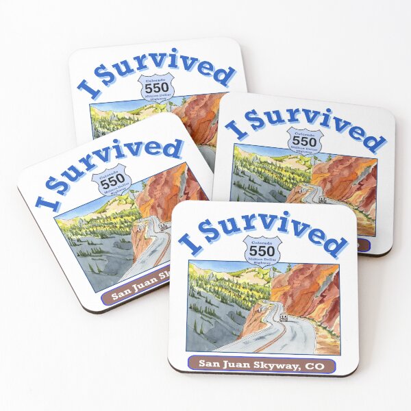 Item preview, I Survived Hwy 550 Colorado, San Juan Skyway designed and sold by MMc Buck.