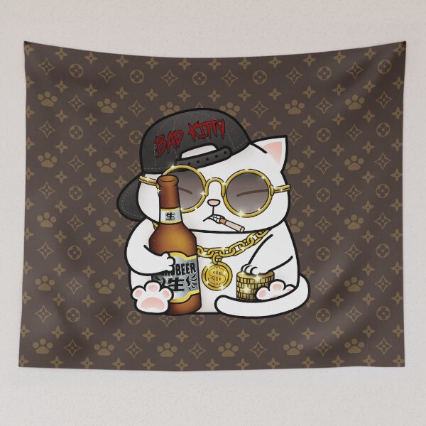 Item preview, Bad Gangster Chubby Cat designed and sold by Takeda-art.
