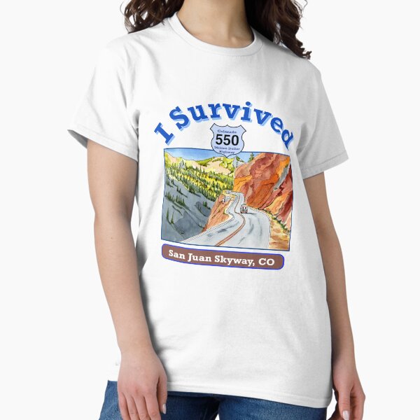 Item preview, I Survived Hwy 550 Colorado, San Juan Skyway designed and sold by MMc Buck.