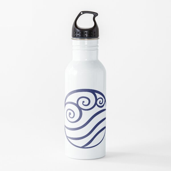 Element Water, Avatar the Last Airbender (Dark) Water Bottle