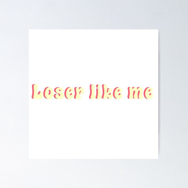 Item preview, Loser like me glee quote  designed and sold by ciaobella101.