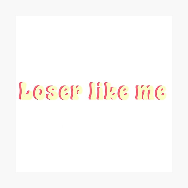 Item preview, Loser like me glee quote  designed and sold by ciaobella101.