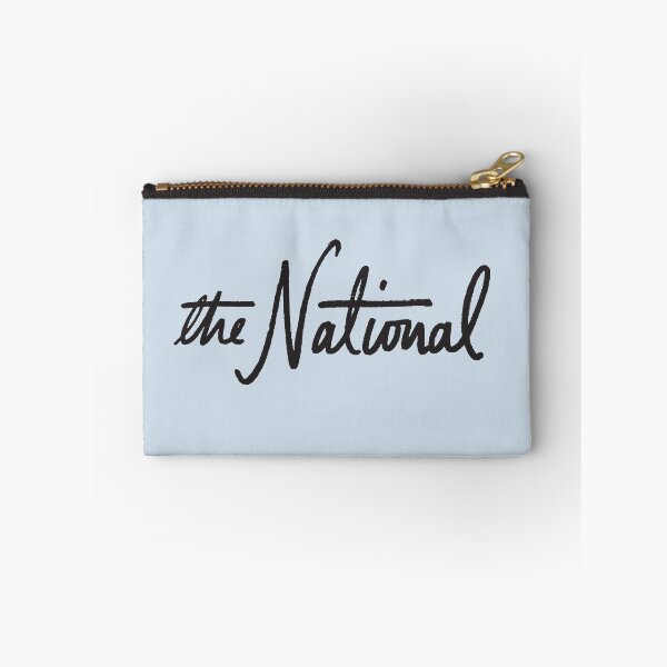 Item preview, The National script - black designed and sold by Kris Karlson.
