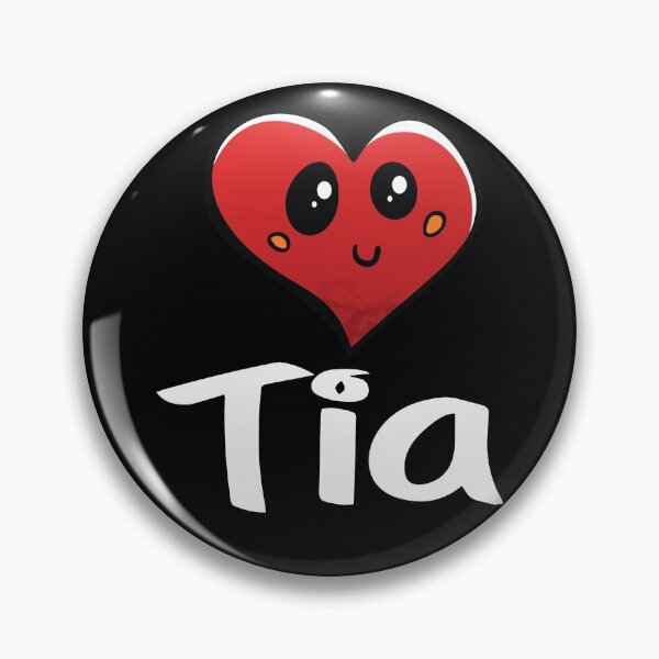 Item preview, Tia Cute Heart Name designed and sold by ProjectX23.