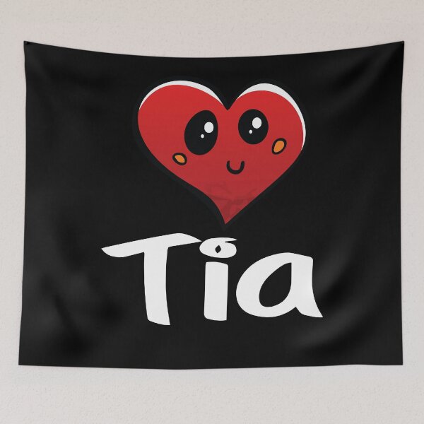 Item preview, Tia Cute Heart Name designed and sold by ProjectX23.