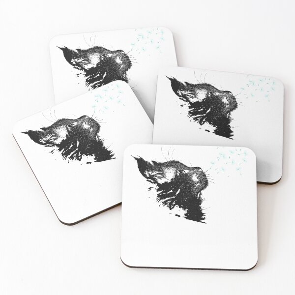Item preview, Dandelion cat dandelion flower mystically sweet designed and sold by DerNerd.