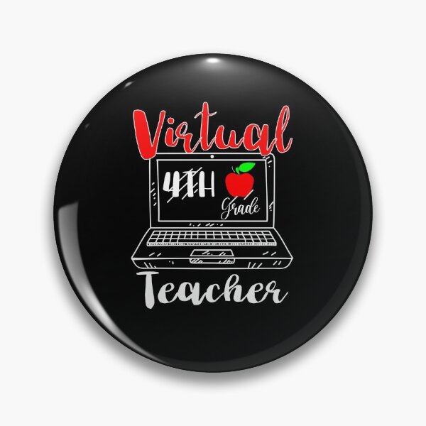 Item preview, Virtual Fourth Grade Teacher designed and sold by RedmonsDesigns.