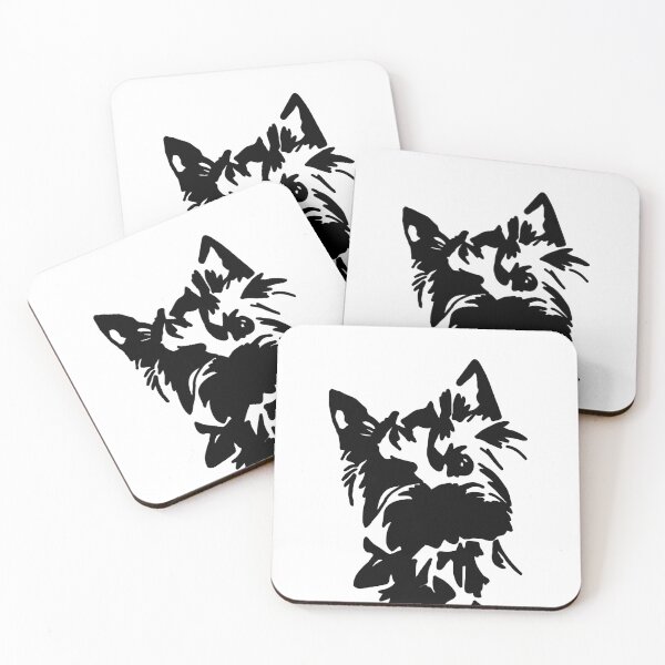 Item preview, Yorkshire Terrier Minimalist Dog designed and sold by Whoofster.