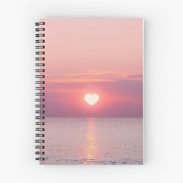 Item preview, PINK HEART SUNSET designed and sold by smackprints.