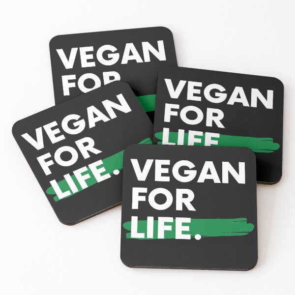 Item preview, Vegan for life designed and sold by VeganChica.