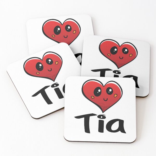 Item preview, Tia Cute Heart Name designed and sold by ProjectX23.