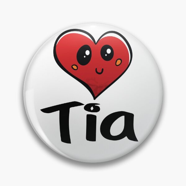 Item preview, Tia Cute Heart Name designed and sold by ProjectX23.