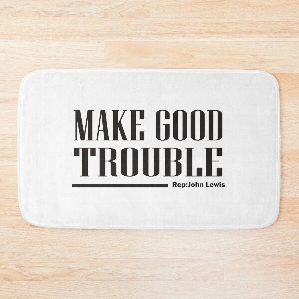 Item preview, Make Good Trouble Get in Good Trouble Necessary Trouble 2020 social john Mask designed and sold by MousaObaid.