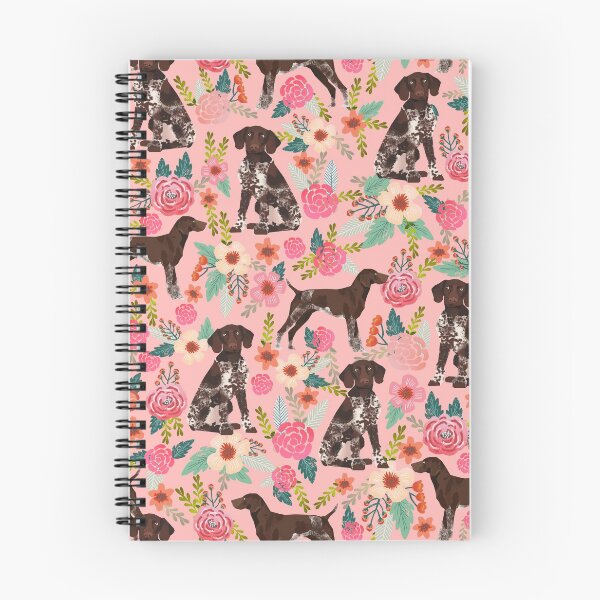 Item preview, german shorthaired pointer dog floral - vintage florals, floral pet, cute dog,  designed and sold by PetFriendly.