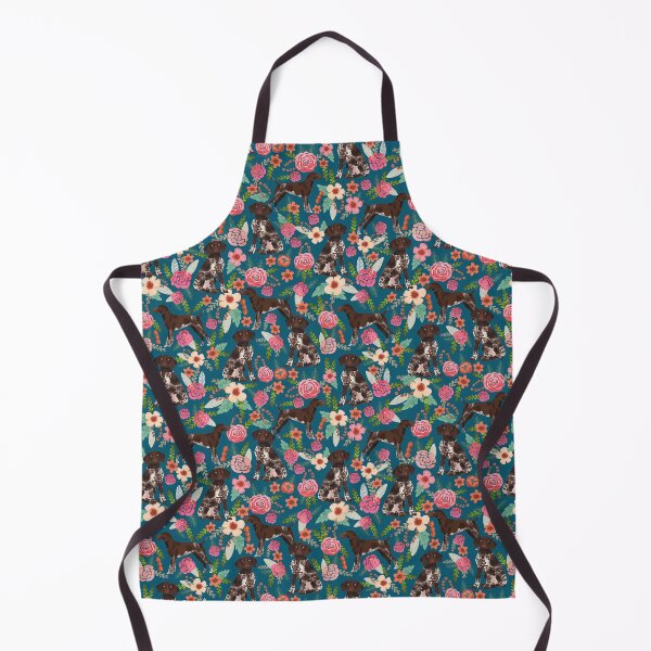 Item preview, german shorthaired pointer dog floral - vintage florals, floral pet, cute dog, designed and sold by PetFriendly.