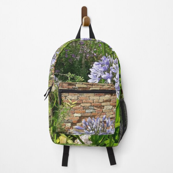 Item preview, Agapanthus (Lily of the Nile) in a castle garden designed and sold by wildseadesign.