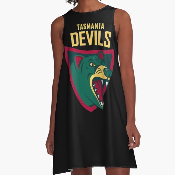 "Tasmanian devils football club | AFL australian football" A-Line Dress