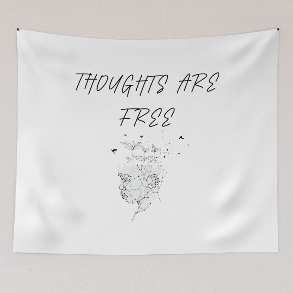 Item preview, Thoughts are free designed and sold by ThommyBLN.