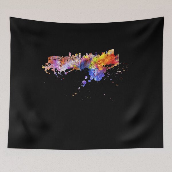 Item preview, Calgary Alberta Canada Skyline Stampede Gift designed and sold by DerNerd.